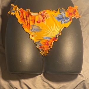 Tropical Lettuce Cut Bathing Suit Bottom